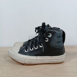 Converse All Star Sneakers Youth 12 Black High Top Sneakers Streetwear
